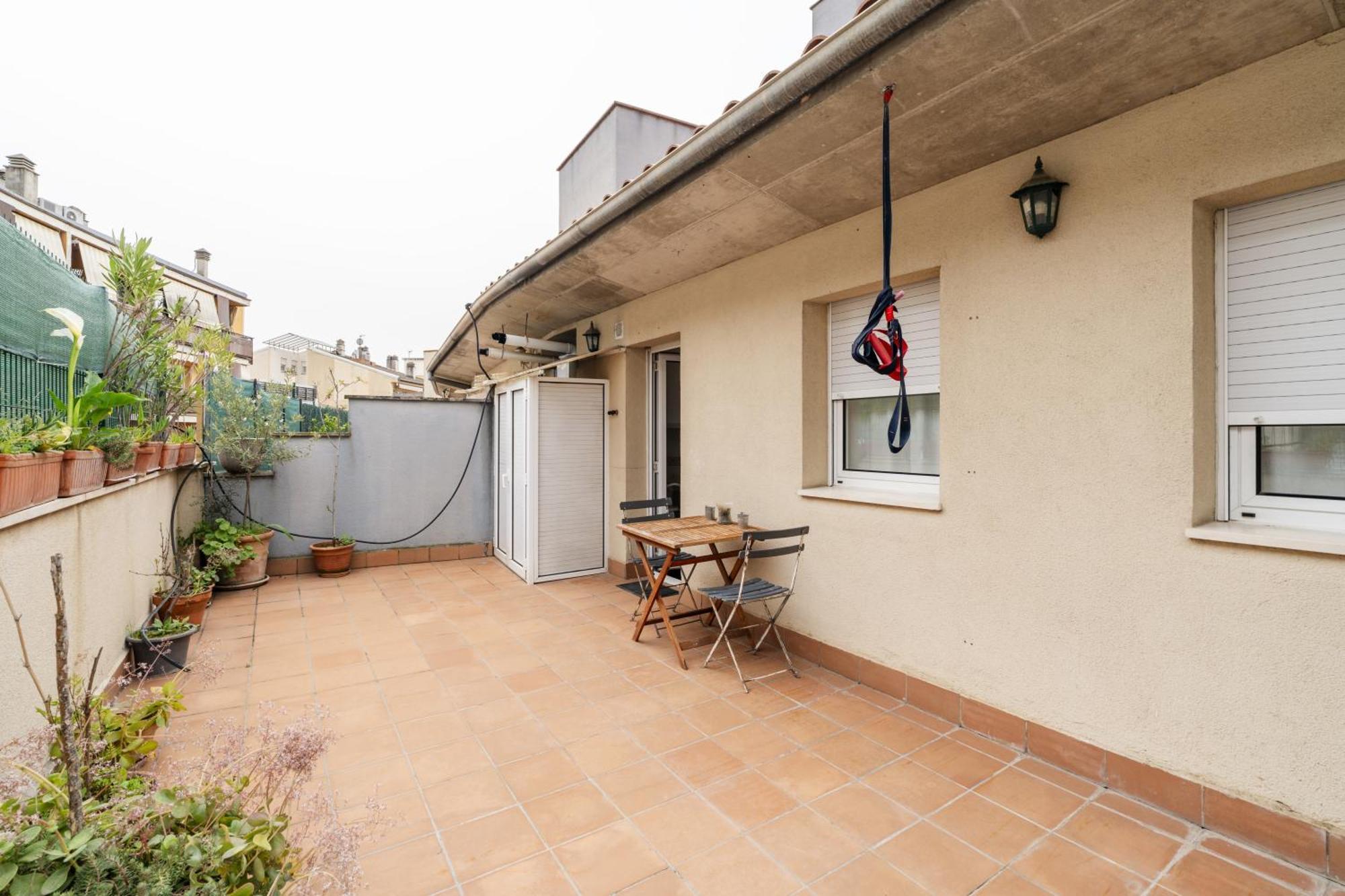 Apartamento Con Dos Grandes Terrazas En Girona Exteriör bild